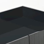 Shoe Cabinet with Doors, 11-Tier Shoe Storage Cabinet with Adjustable Shelves, Modern Wooden Shoes Shoe Storage Organizer