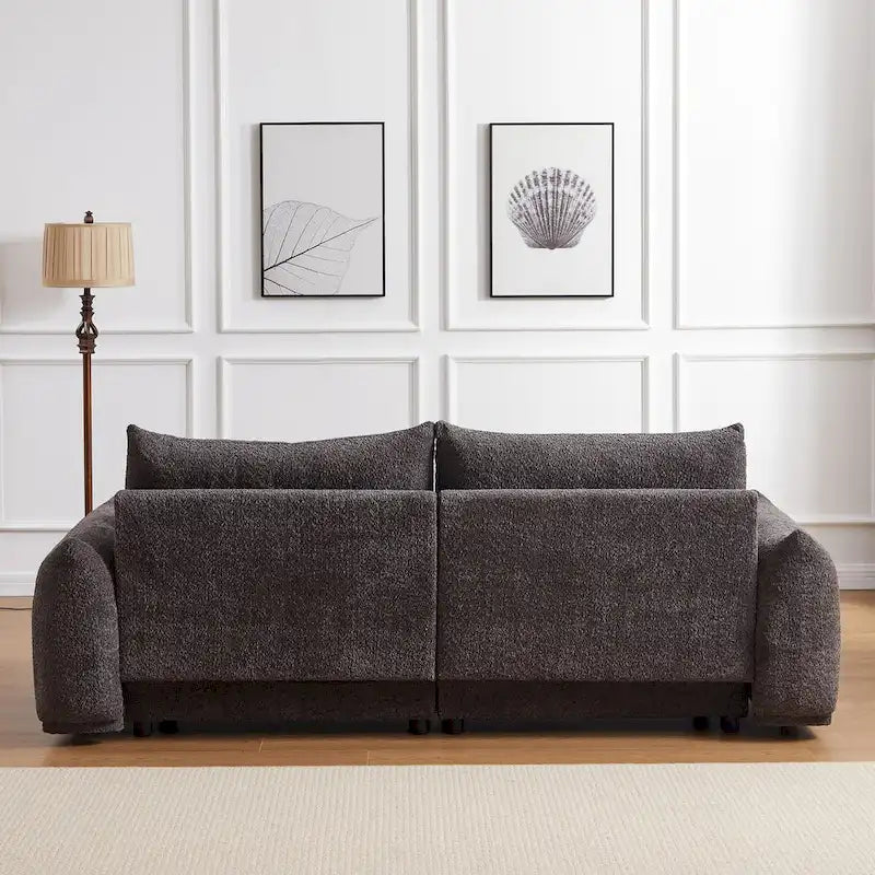 Lamb's wool 2-seater sofa