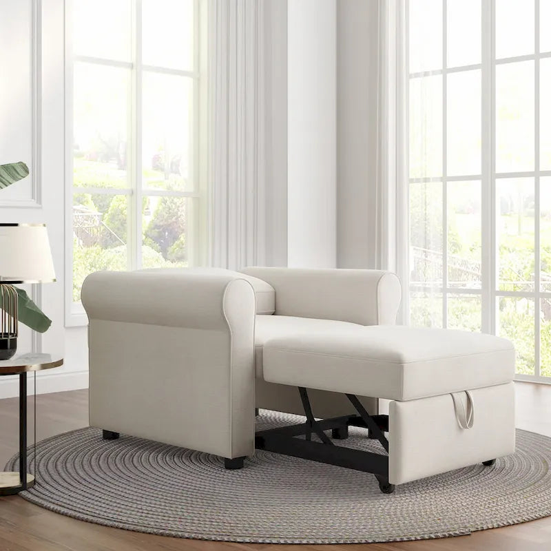 3-in-1 Convertible Sleeper Chair Bed