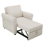 3-in-1 Convertible Sleeper Chair Bed