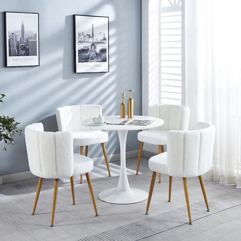 Modern 5pieces Kitchen dining table set for 4-6 people