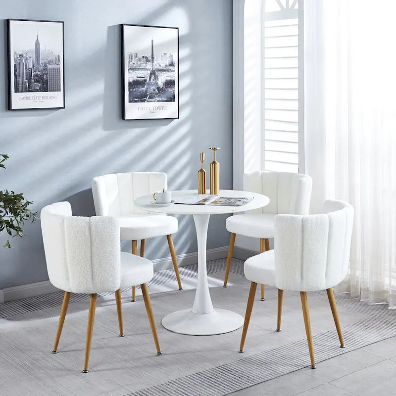 Modern 5pieces Kitchen dining table set for 4-6 people
