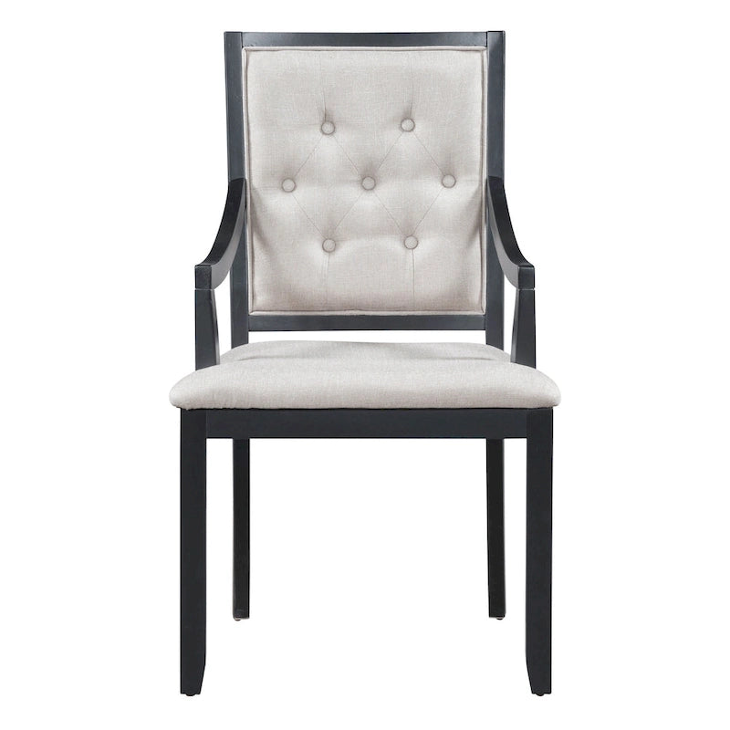 Nestfair Retro 5-piece Dining Set with 4 Chairs and Extendable Table