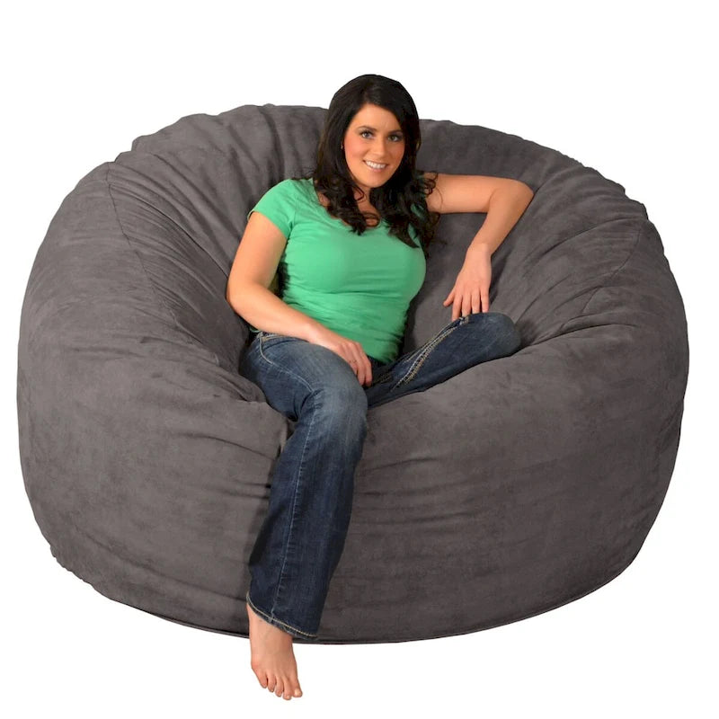6-foot Memory Foam Bean Bag Chair