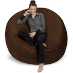 6-foot Memory Foam Bean Bag Chair