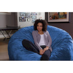 6-foot Memory Foam Bean Bag Chair