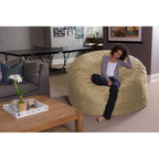 6-foot Memory Foam Bean Bag Chair