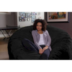 6-foot Memory Foam Bean Bag Chair