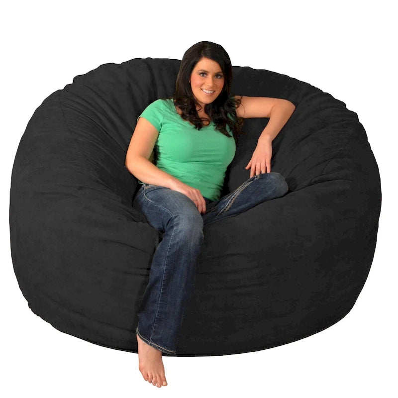 6-foot Memory Foam Bean Bag Chair